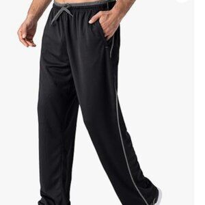 Magnivit Black Sweatpants in size Small in color Black